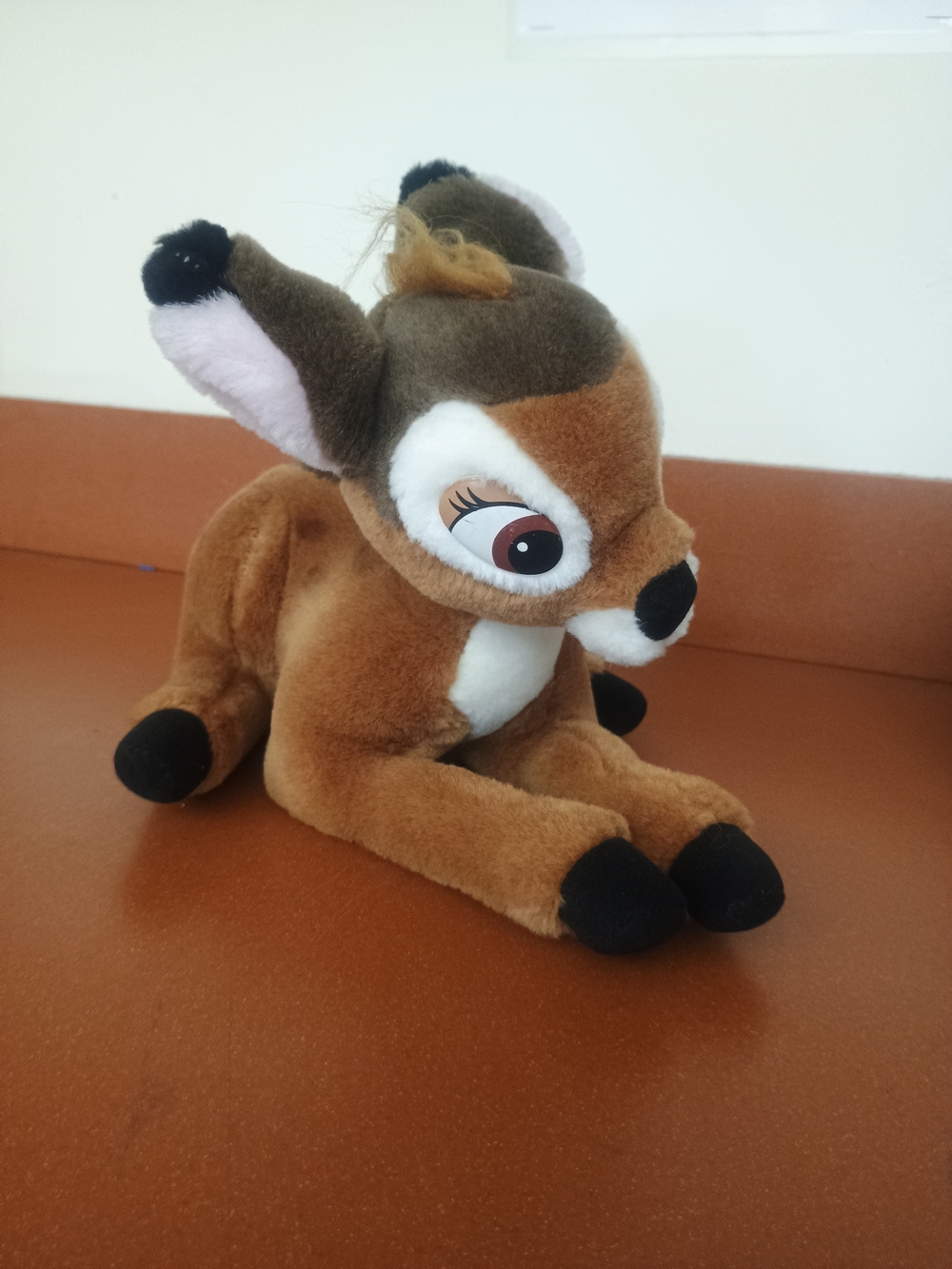 Disney Store BAMBI Deer plush laying down doe Stuffed Toy 9" - Picture 2 of 9